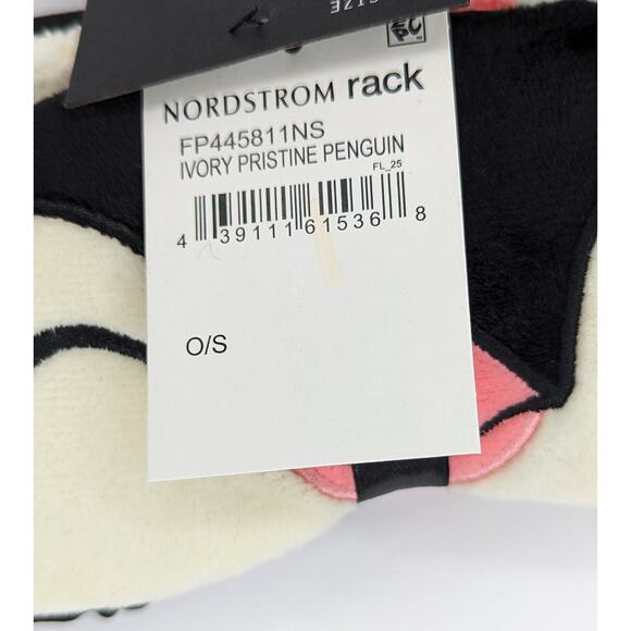 Free Press Cozy Striped Socks with Penguin Mask - Picture 7 of 8